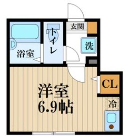 ウインズロック武蔵小金井の物件間取画像